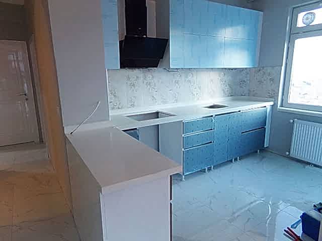 Adora Calisco L Tasarım Mutfak Tezgahı