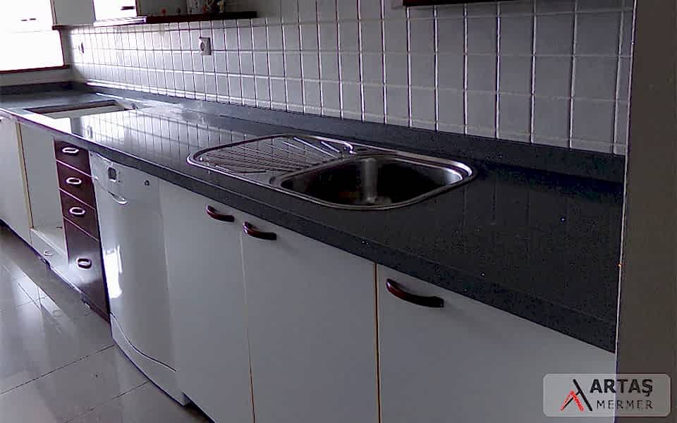 Calisco Lusida Grey Tezgah Örneği