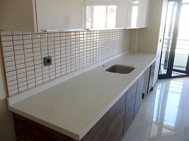 Arcadia Çimstone Mutfak Tezgah ve Banko Uygulaması