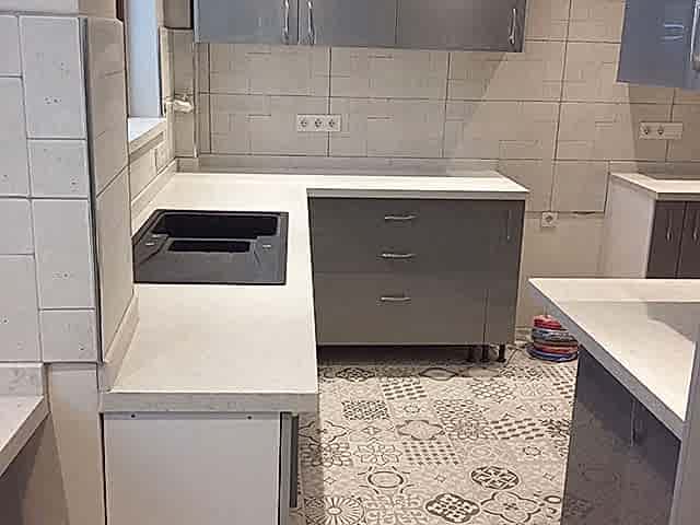 Olympos Çimstone Özel Tasarım Mutfak Tezgahı